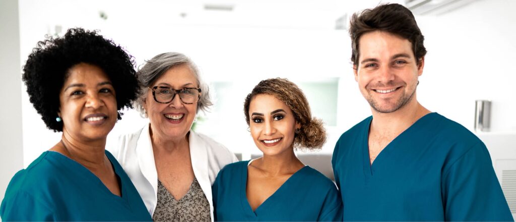 Nursing team who have a trial membership with AAPACN.