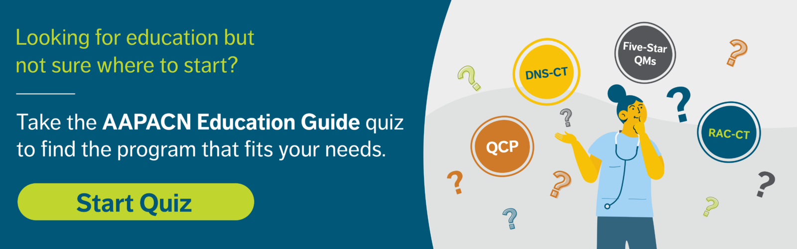 Take the Education Quiz to decide where to start your education journey